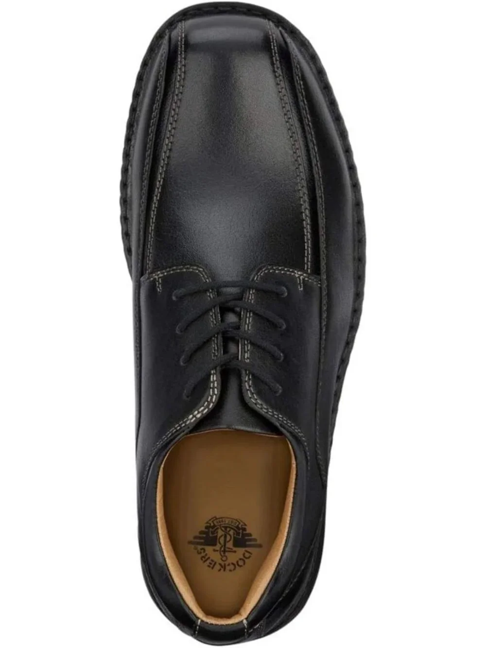 Stylish Men's Leather Cap Toe Dress Oxford Shoes - Classic Formal Footwear